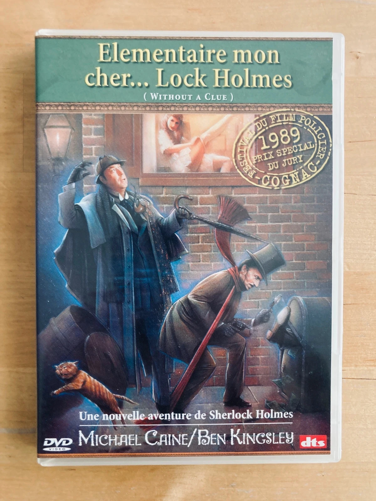 DVD Élémentaire mon cher Lock Holmes Michael Caine.